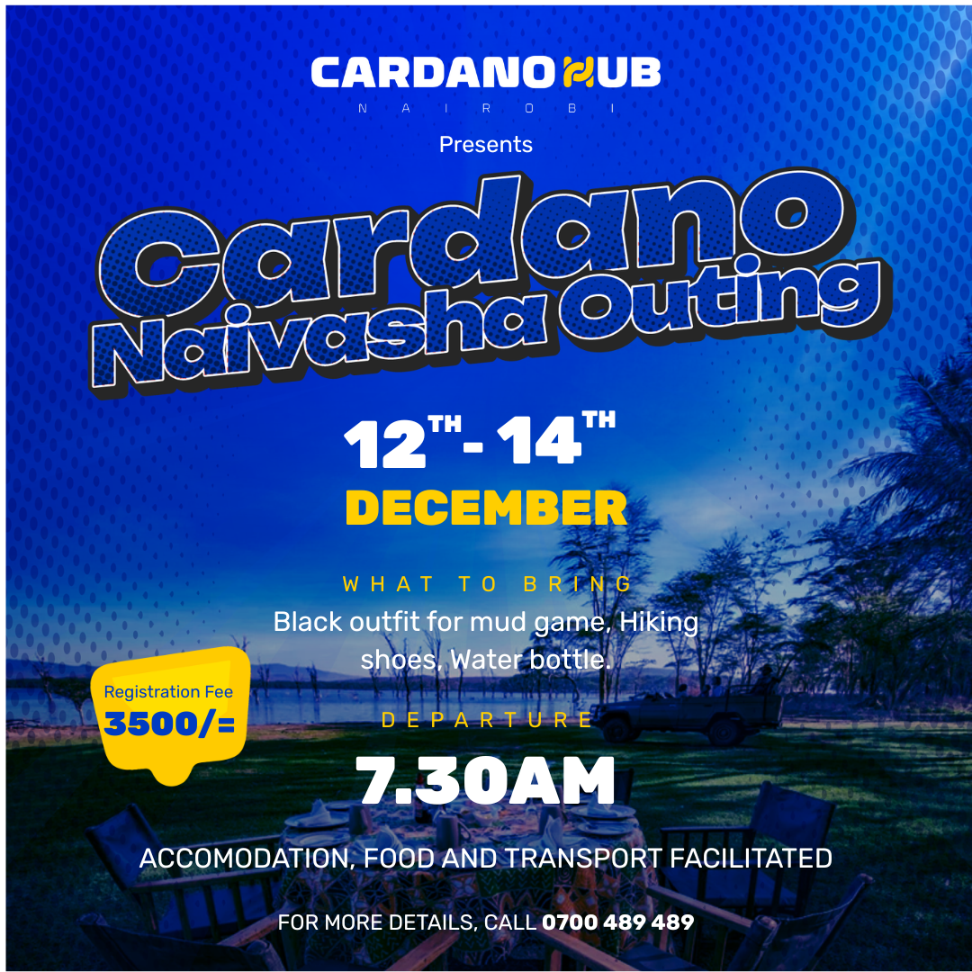 Cardano Community Naivasha Trip 2025