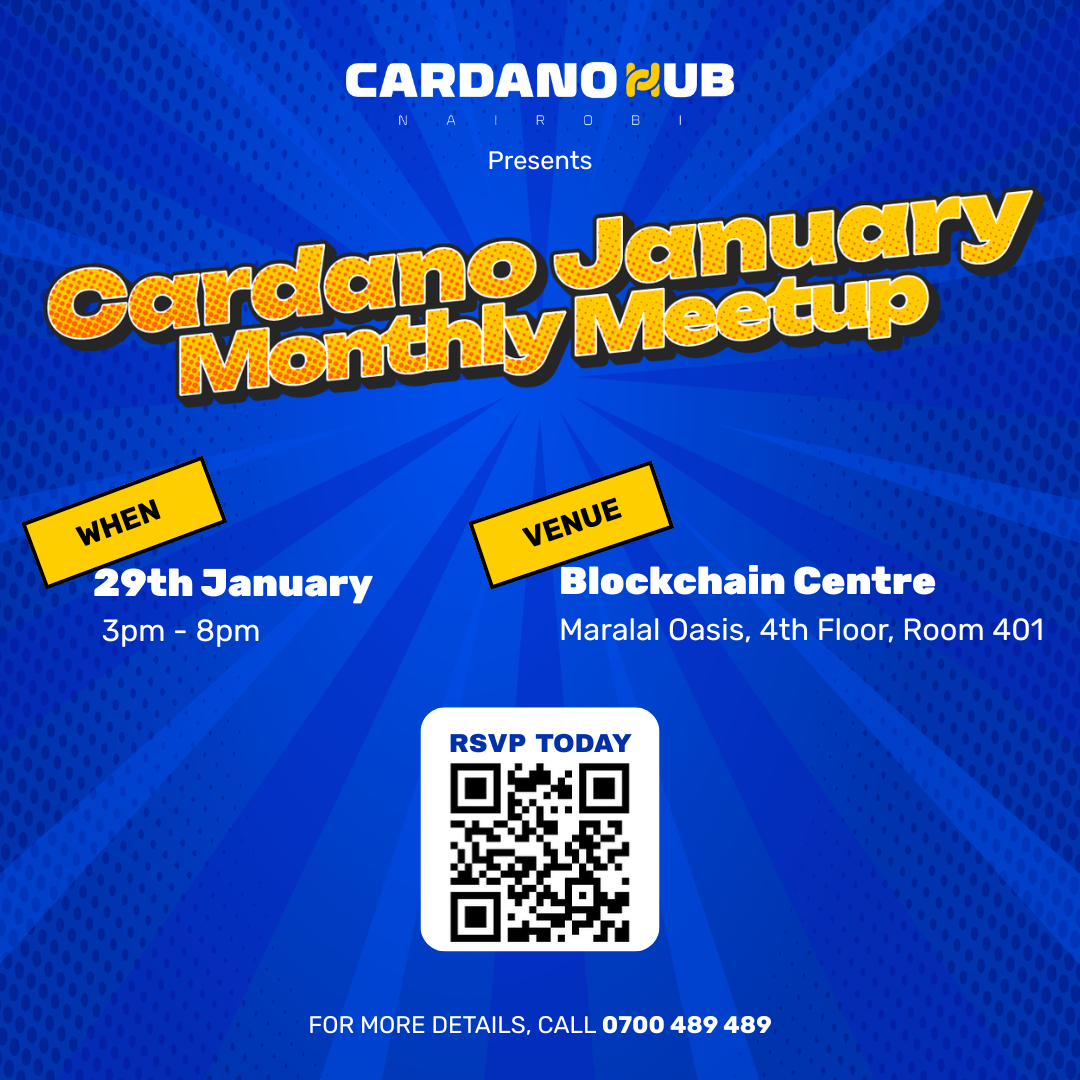 Cardano January Monthly Meetup