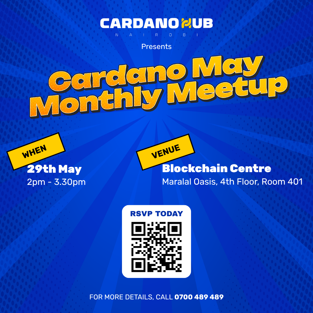 Cardano May Monthly Meetup
