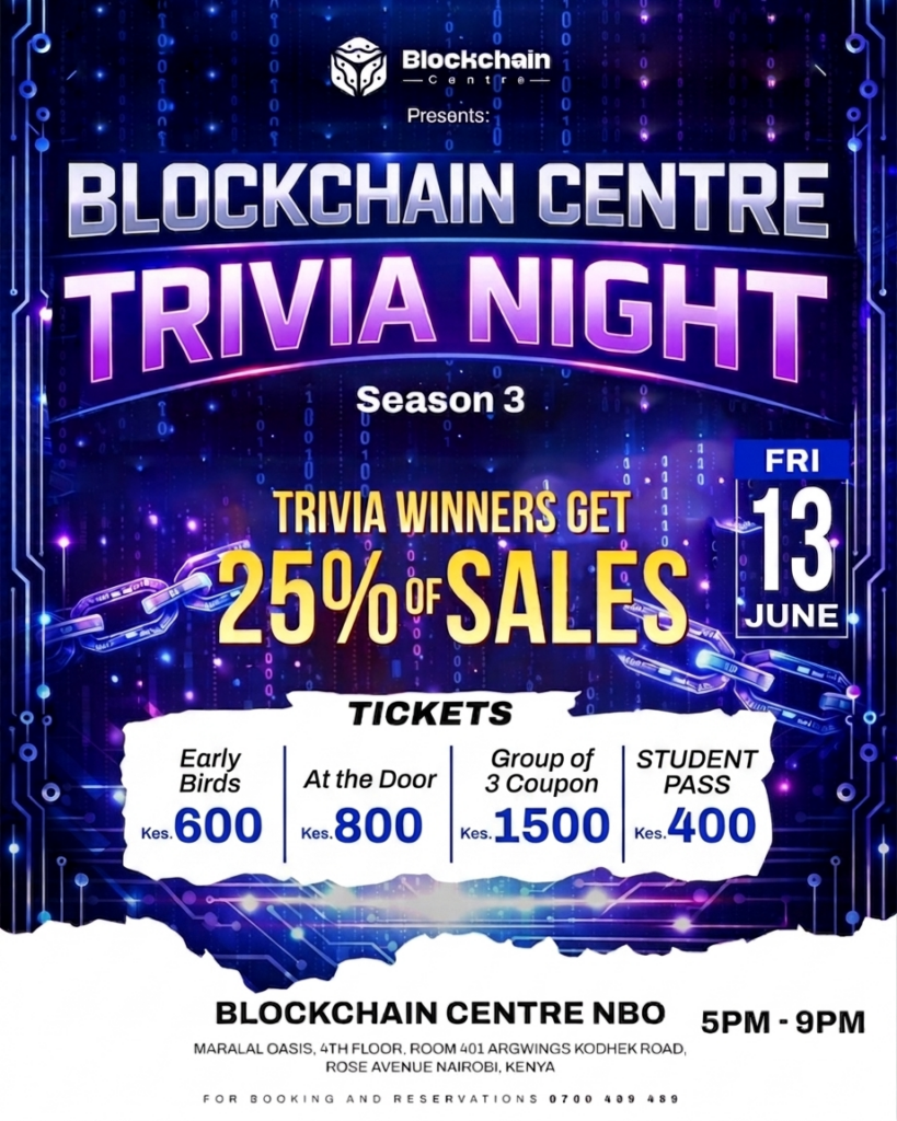 Blockchain Centre Happy Hour Trivia Night - June 13
