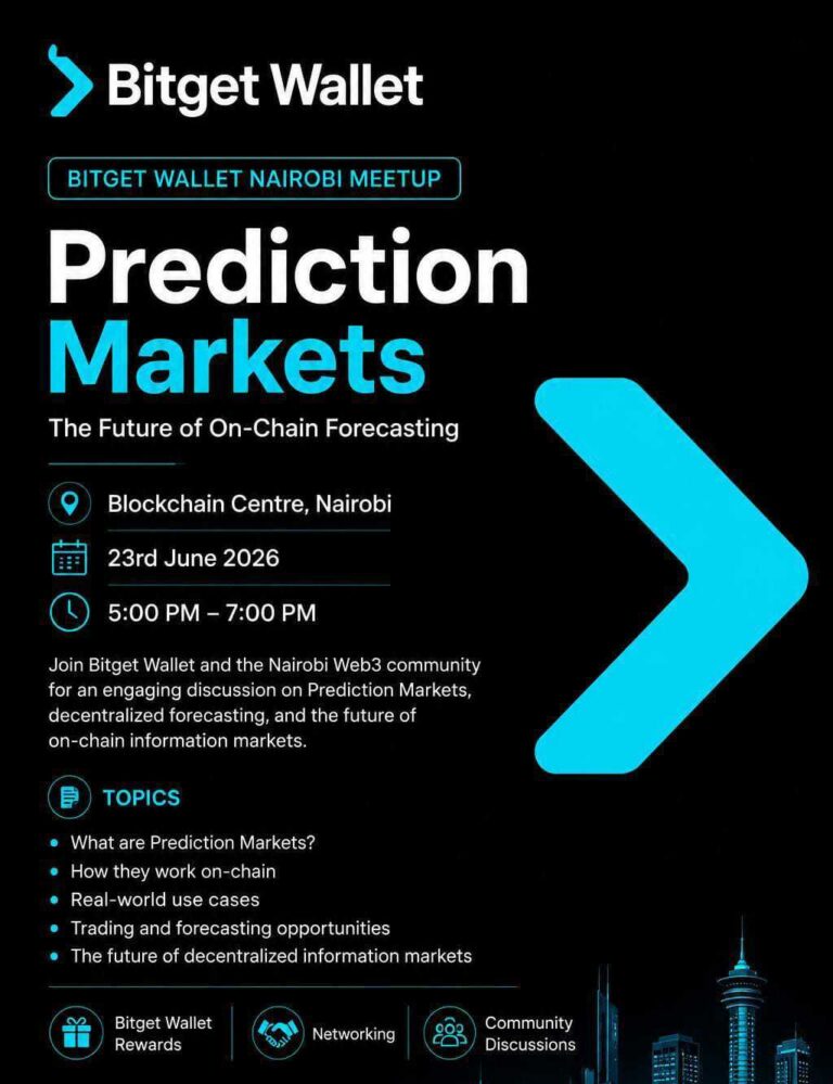 Bitget Wallet Nairobi Meetup