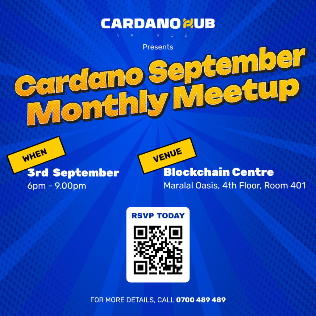 Cardano September Monthly Meetup
